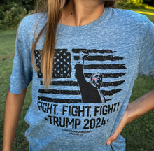 Load image into Gallery viewer, Fight Fight Fight - Triblend Tee
