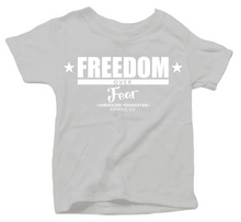 Load image into Gallery viewer, Freedom Over Fear Youth T
