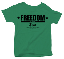 Load image into Gallery viewer, Freedom Over Fear Youth T
