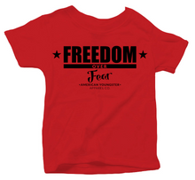 Load image into Gallery viewer, Freedom Over Fear Youth T
