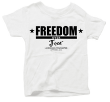 Load image into Gallery viewer, Freedom Over Fear Youth T
